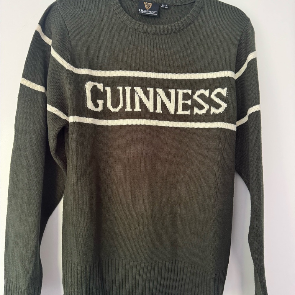 Guinness Green Crewneck Sweater Small